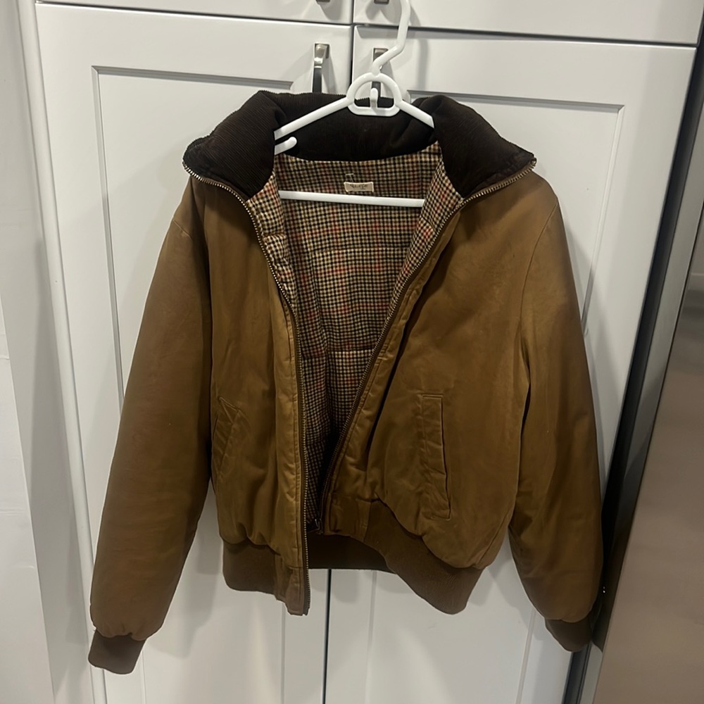 brandy melville brown jacket